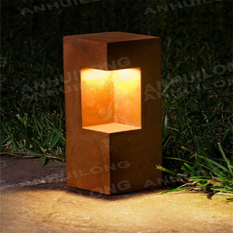 Industrial Style orange brown color lights For Metal Art